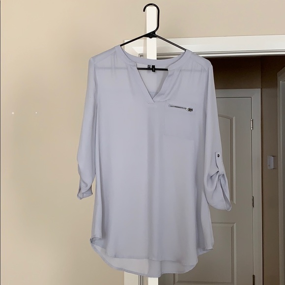 Maurice’s gray 3/4 sleeve - Picture 1 of 1